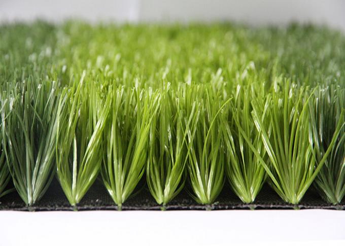 Bi-цвета травы PE футбола 50mm возникновение двойного Spined материального искусственного превосходное стоя штейновое 0
