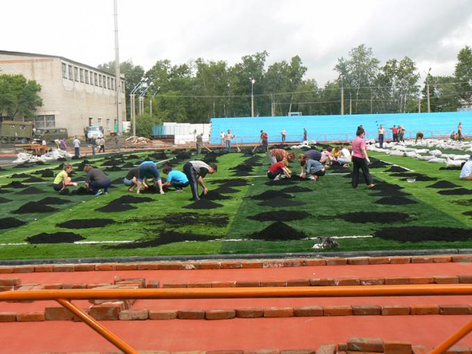 Футбола Европы ссадины трава устойчивого искусственная/дерновина футбола синтетическая 2