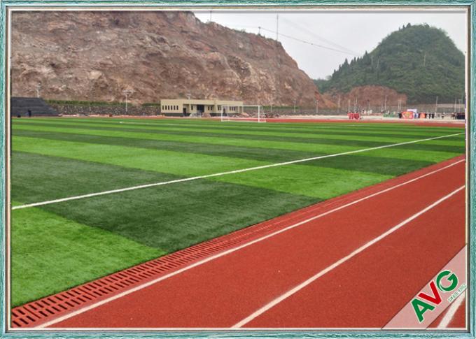 Лужайки травы фальшивки травы устойчивого футбола ссадины искусственные для спортивной площадки школы 0