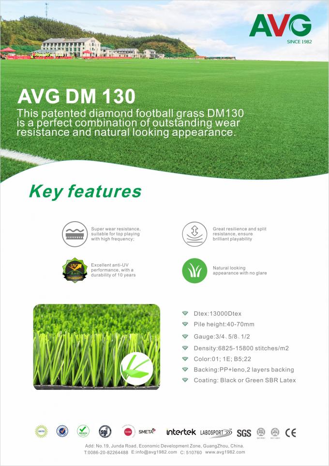 Дерновина AVG синтетическая для лужайки травы быстроты погоды травы футбола искусственной 0