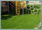 Сейф травы спортивной площадки высокой плотности естественный смотря искусственный для детей поставщик